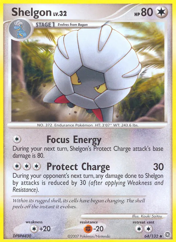 Shelgon Lv.32 #64