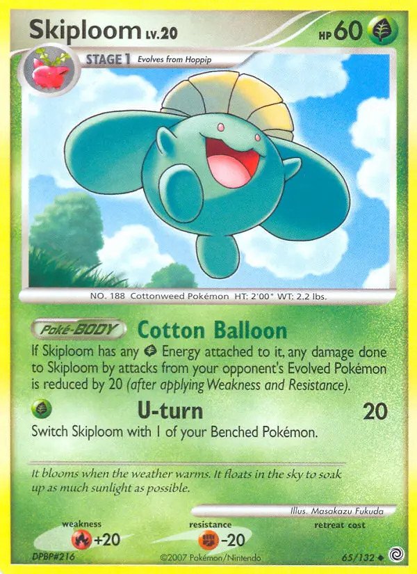 Skiploom Lv.20 #65