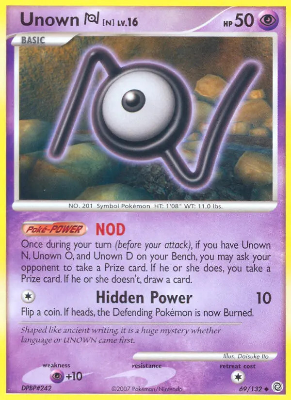 Unown [N] Lv.16 #69