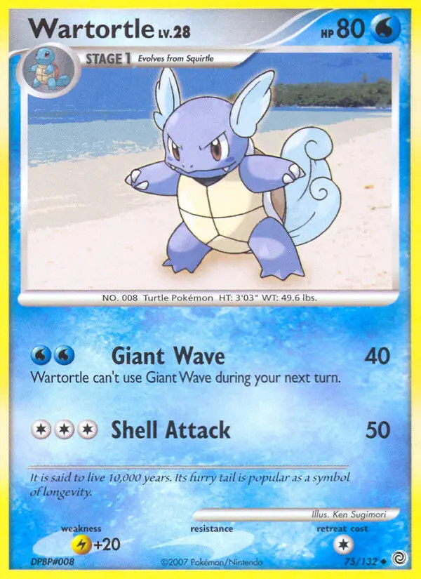 Wartortle Lv.28 #75