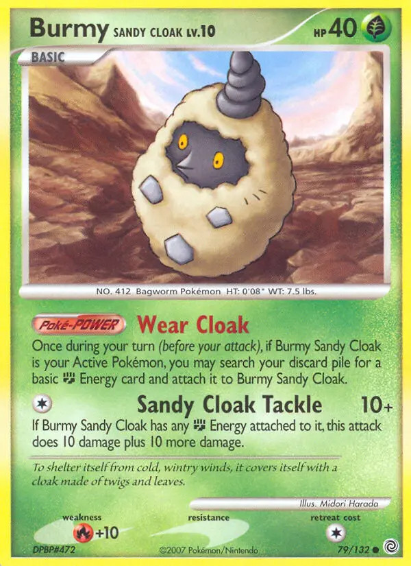 Burmy Sandy Cloak Lv.10 #79