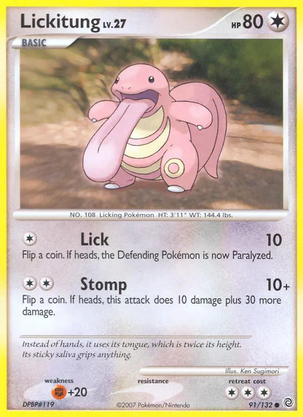 Lickitung Lv.27 #91