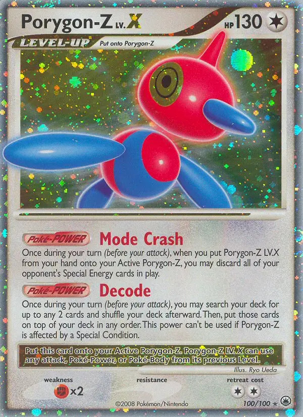 Porygon-Z LV.X #100