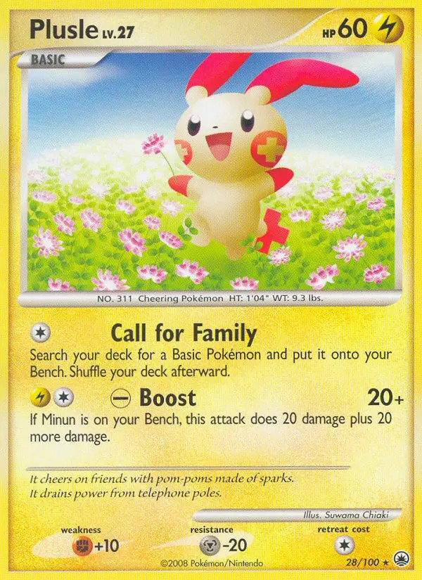 Plusle Lv.27 #28