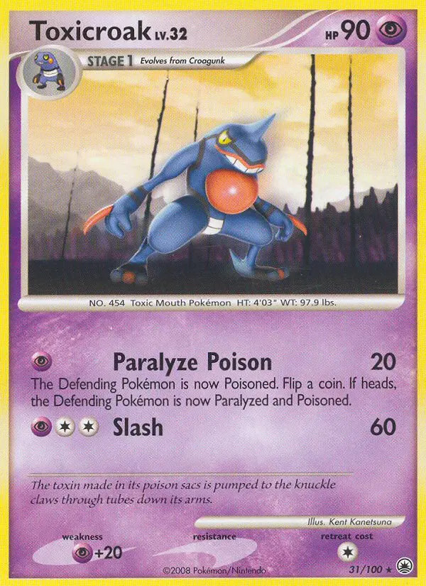 Toxicroak Lv.32 #31