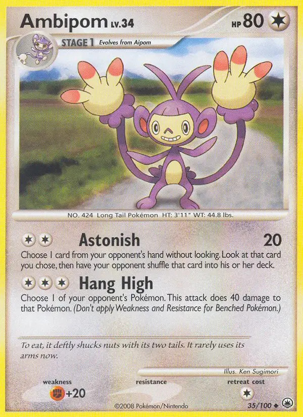 Ambipom Lv.34 #35