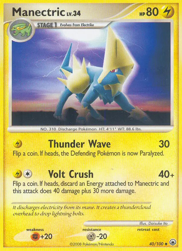 Manectric Lv.34 #40