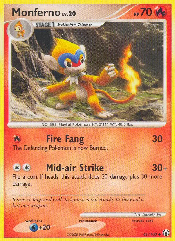 Monferno Lv.20 #41