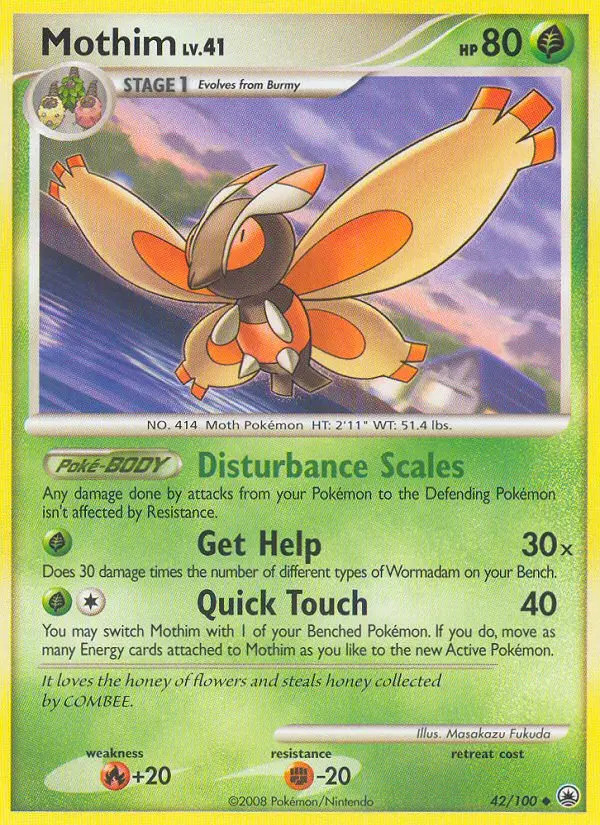Mothim Lv.41 #42