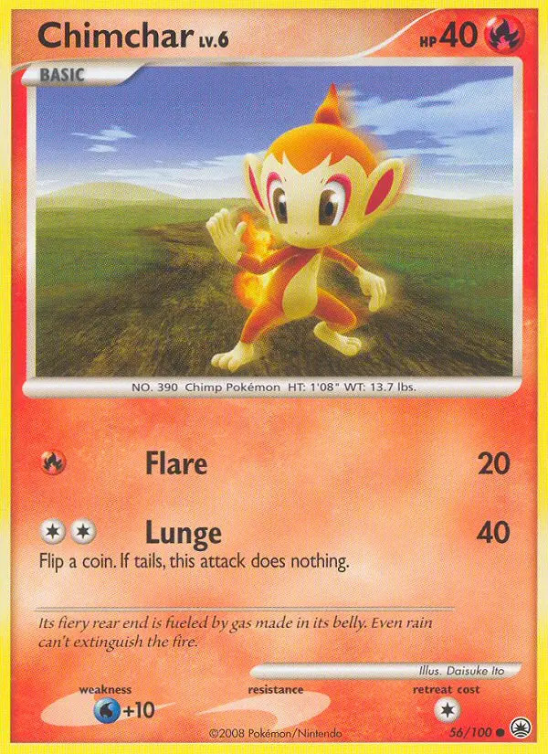 Chimchar Lv.6 #56