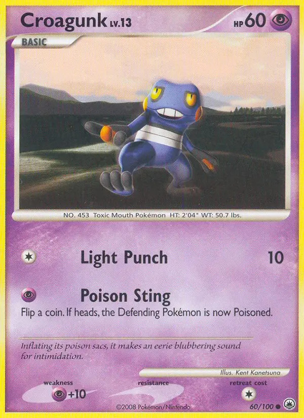 Croagunk Lv.13 #60