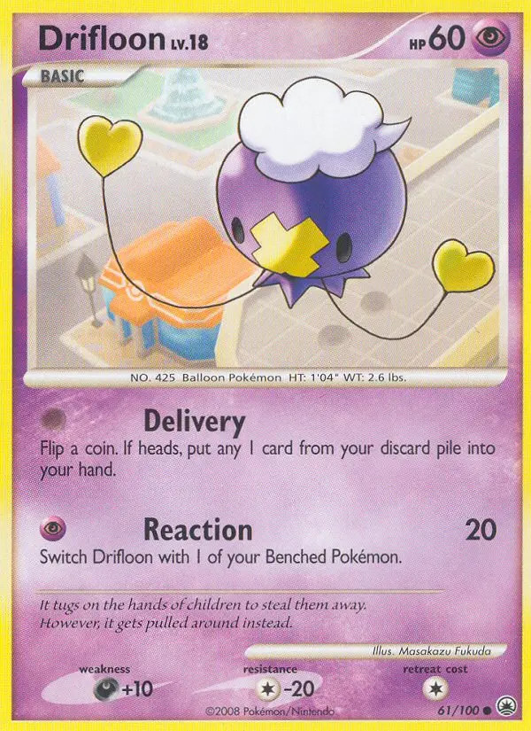 Drifloon Lv.18 #61