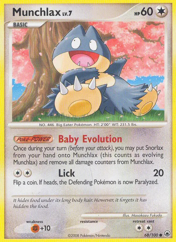 Munchlax Lv.7 #68