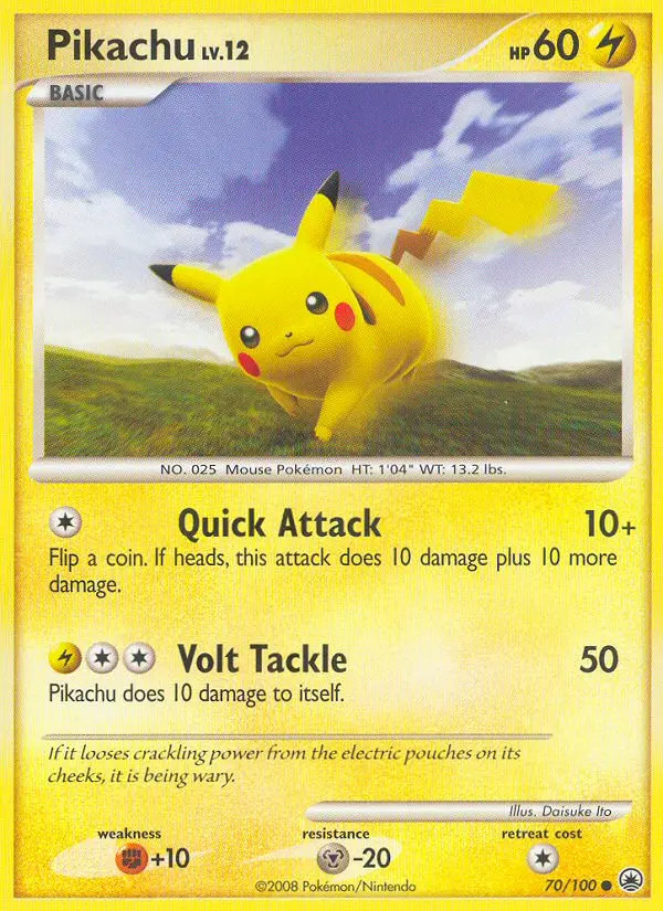 Pikachu Lv.12 #70