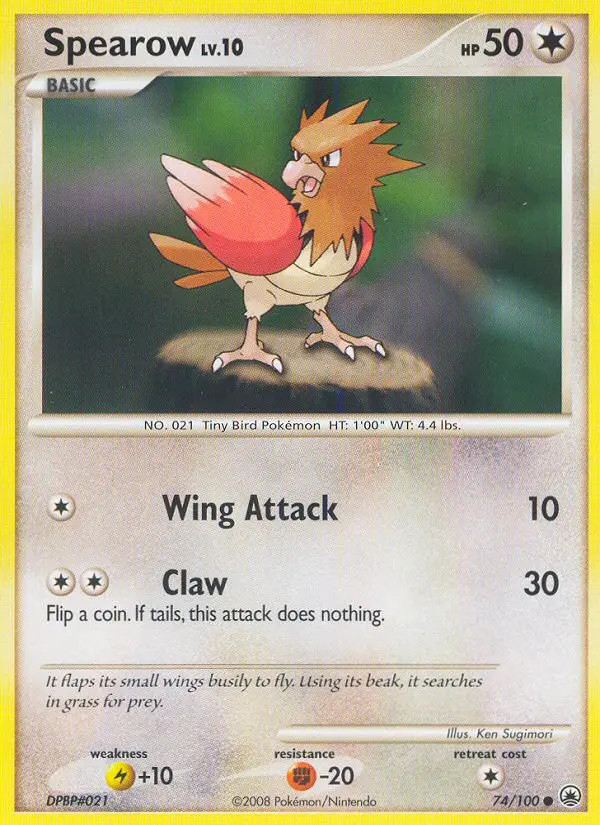 Spearow Lv.10 #74