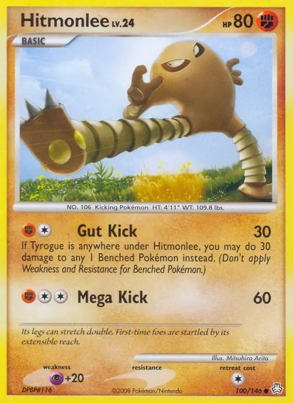 Hitmonlee Lv.24 #100