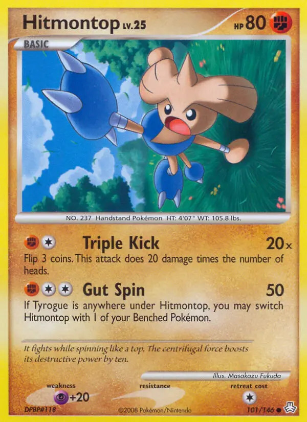 Hitmontop Lv.25 #101