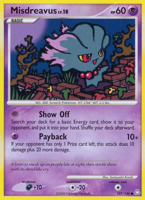 Misdreavus Lv.18 #107