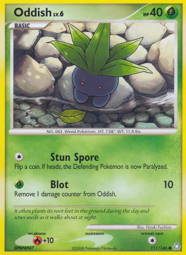 Oddish Lv.6 #111