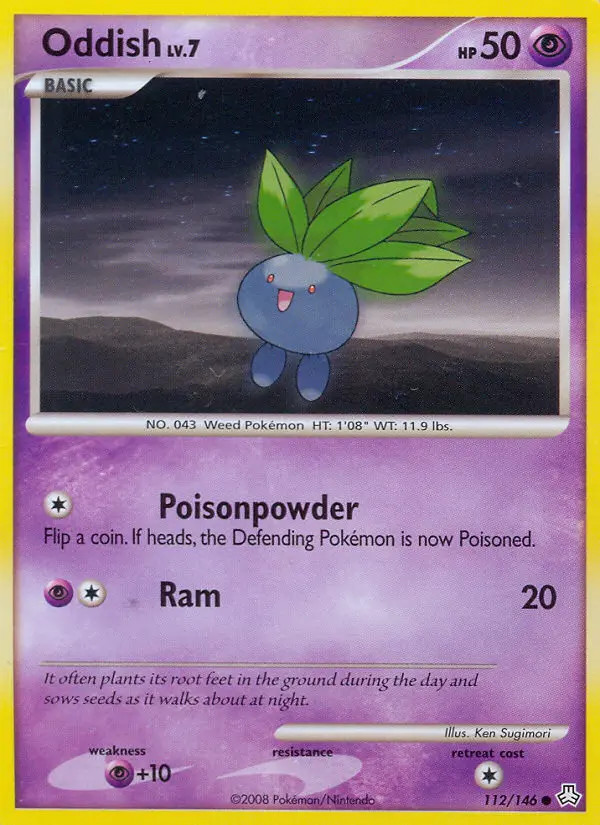 Oddish Lv.7 #112
