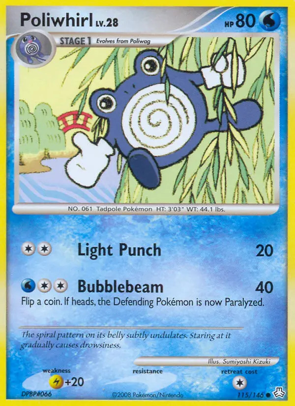Poliwhirl Lv.28 #115