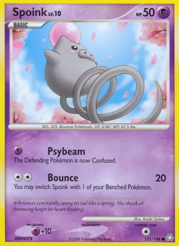 Spoink Lv.10 #121