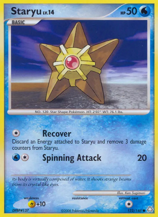 Staryu Lv.14 #122