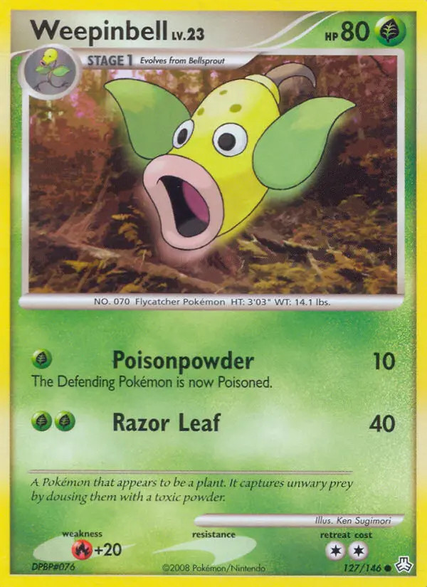 Weepinbell Lv.23 #127