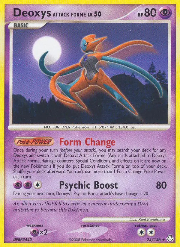 Deoxys Attack Forme Lv.50 #24