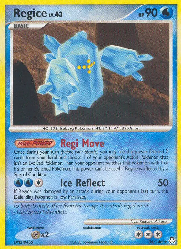 Regice Lv.43 #36