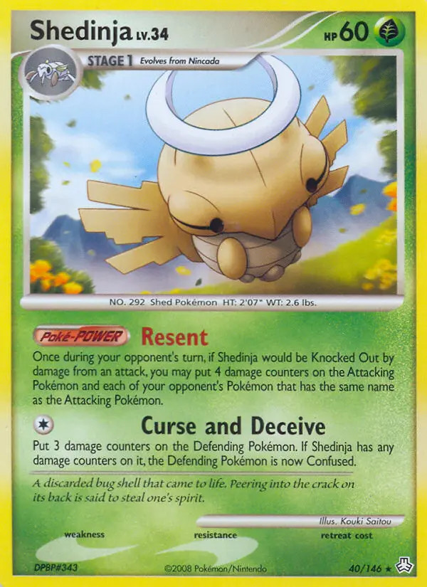 Shedinja Lv.34 #40