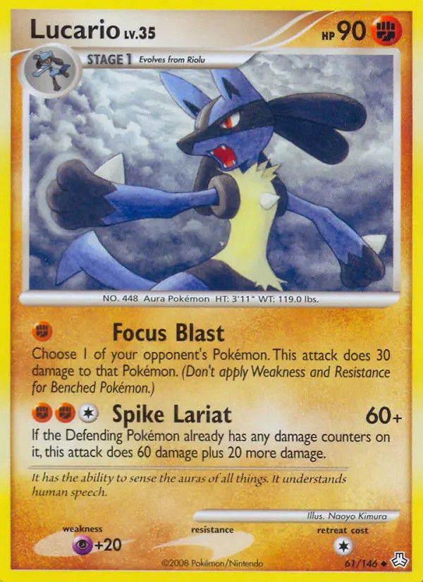 Lucario Lv.35 #61