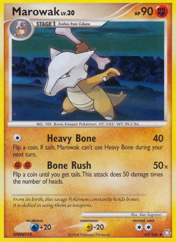 Marowak Lv.30 #63