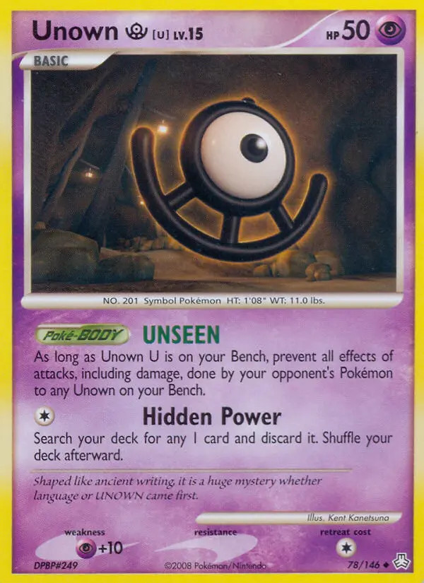 Unown [U] Lv.15 #78