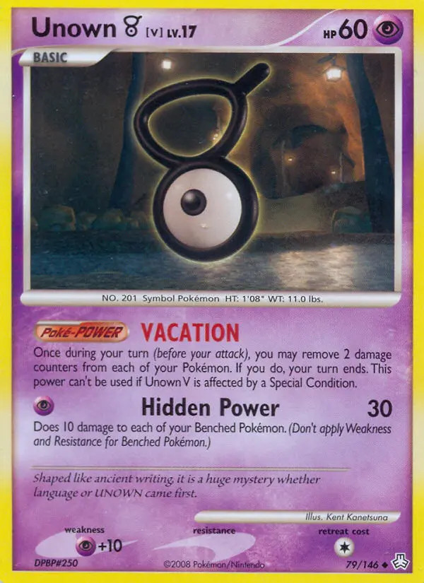Unown [V] Lv.17 #79