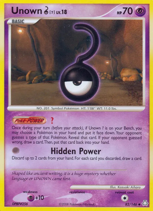 Unown [?] Lv.18 #82