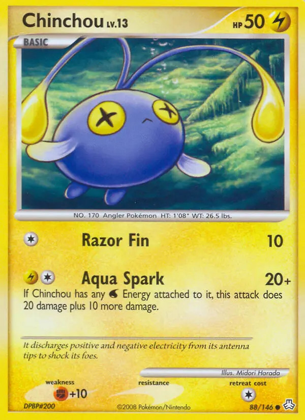 Chinchou Lv.13 #88