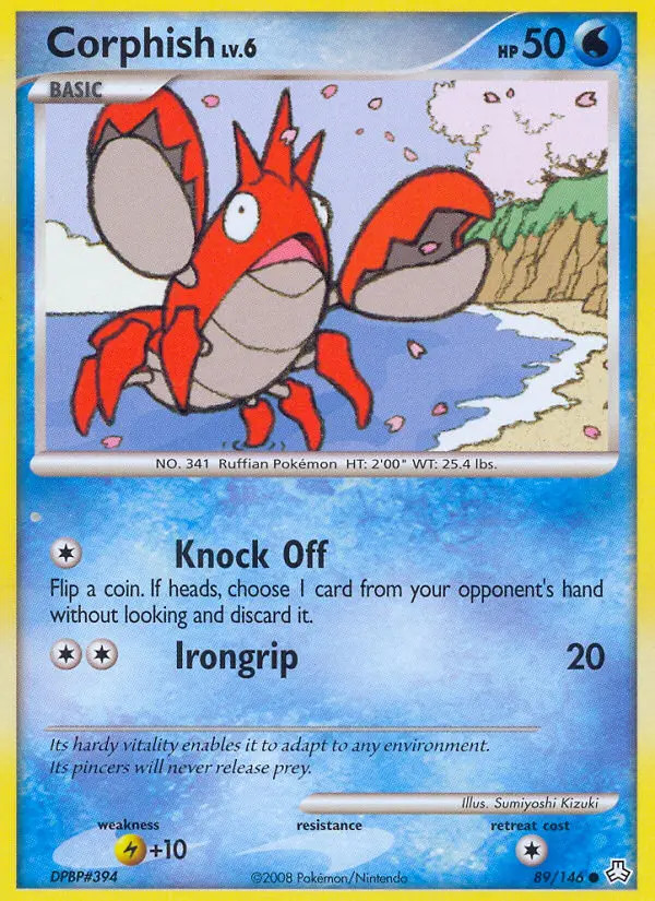 Corphish Lv.6 #89