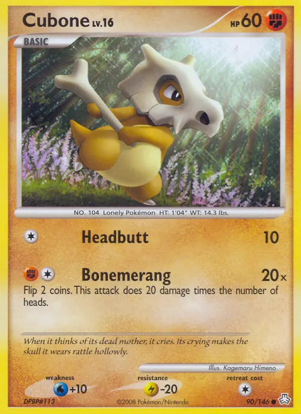 Cubone Lv.16 #90