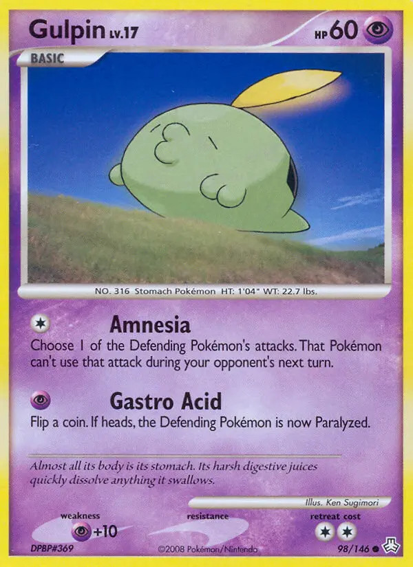 Gulpin Lv.17 #98