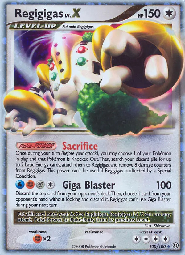 Regigigas LV.X #100