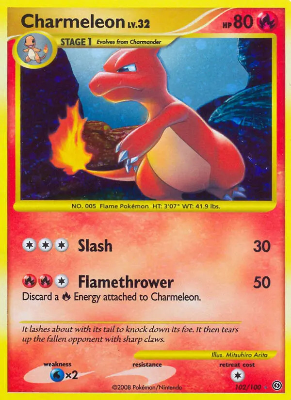 Charmeleon Lv.32 #102
