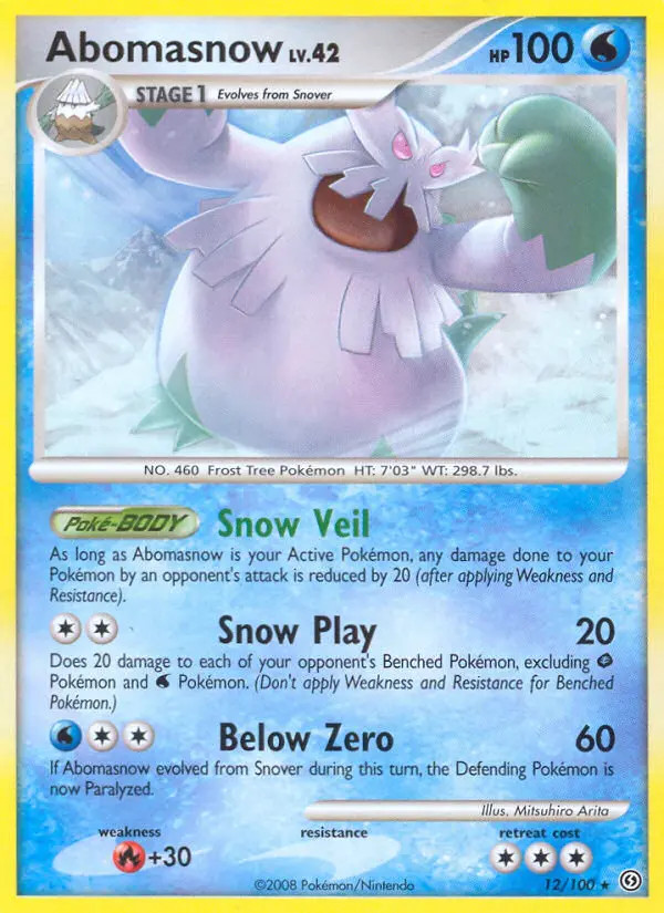 Abomasnow Lv.42 #12