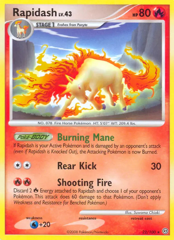 Rapidash Lv.43 #22