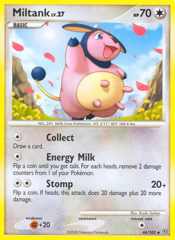 Miltank Lv.27 #44 — Stormfront (Reverse Holo)