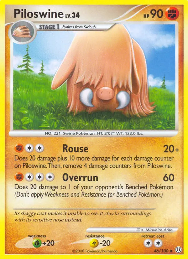 Piloswine Lv.34 #46