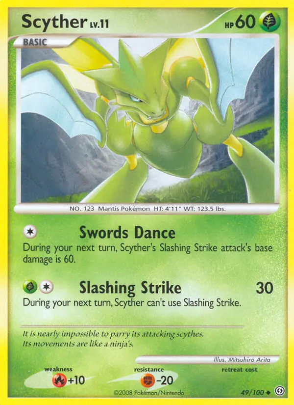Scyther Lv.11 #49