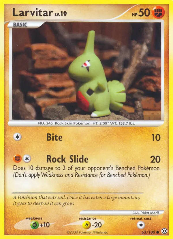 Larvitar Lv.19 #63