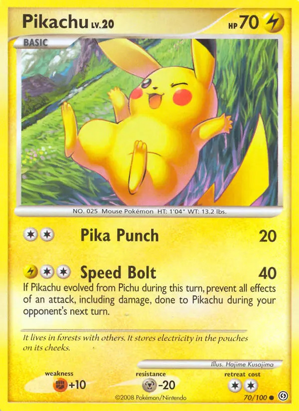 Pikachu Lv.20 #70