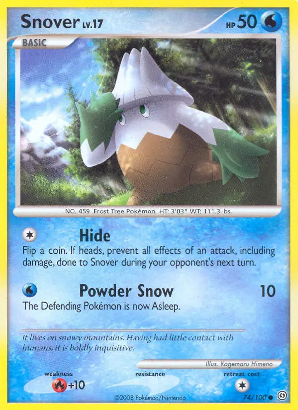 Snover Lv.17 #74